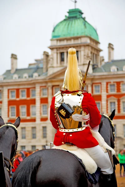 In london england pferd und kavallerie — Stockfoto