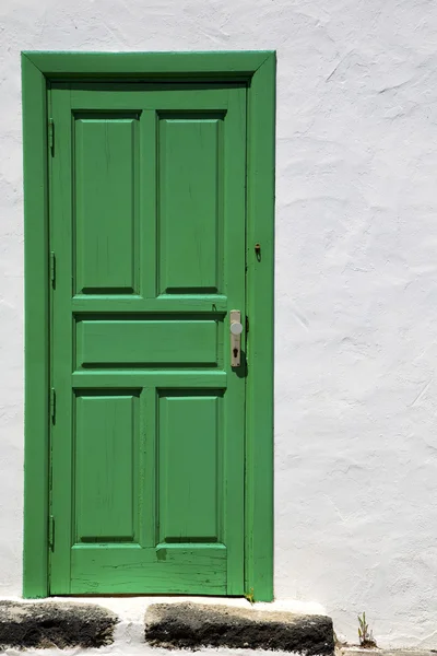 Spanisches Stück gefärbtes grünes Holz als — Stockfoto