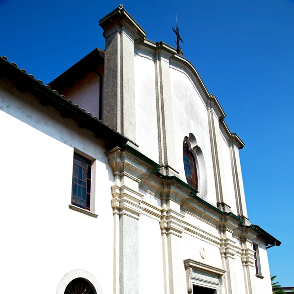 Stara architektura we Włoszech Europa milan religii i światła słonecznego — Zdjęcie stockowe