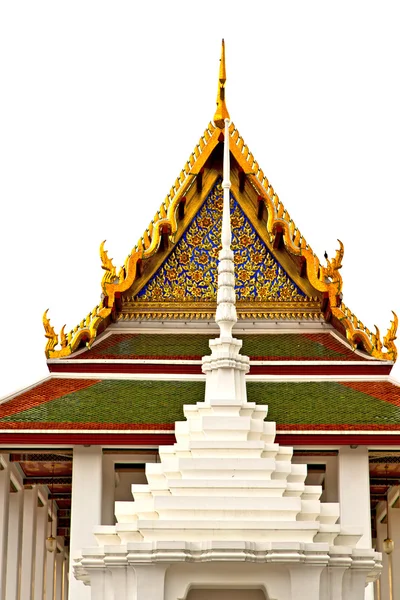 Roof     in   bangkok  thailand incision of the — Stock Photo, Image