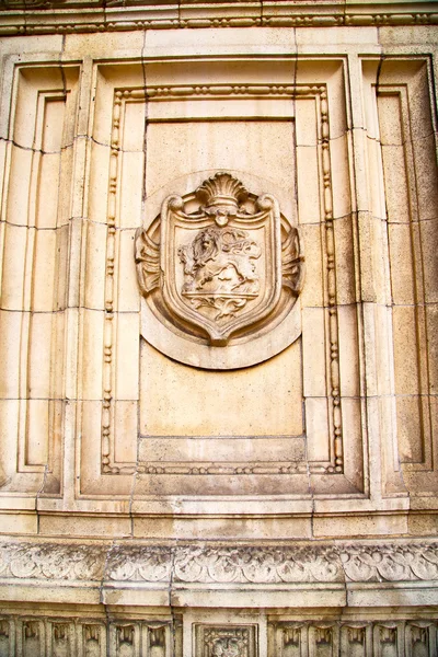 Marmorstatue in der Altstadt von London England — Stockfoto