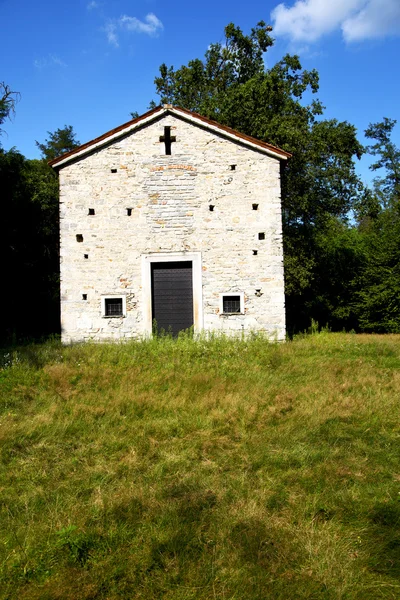 이탈리아 롬바르디아 주 알 사고 세 프리 오 오래 된 교회에서 폐쇄 — 스톡 사진