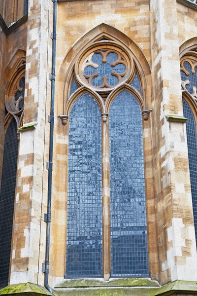 Catedral de Westminster en Londres Inglaterra antigua construcción y — Foto de Stock