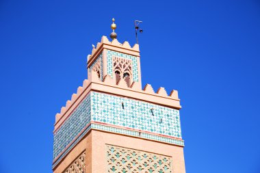 geçmiş maroc Afrika ve mavi gökyüzü