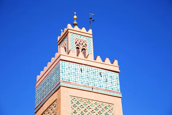 Historia i maroc Afrika och den blå himlen — Stockfoto