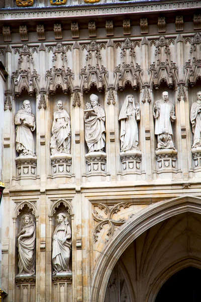 Mármore histórico e estátua em o cidade de Londres — Fotografia de Stock