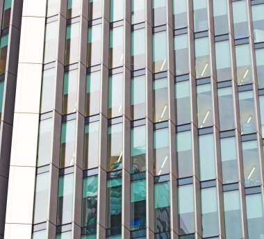 yeni binada Londra gökdelen finans bölgesine ve kablosuz