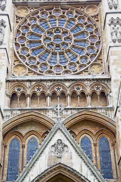 Catedral de Westminster en Londres Inglaterra antigua construcción y — Foto de Stock