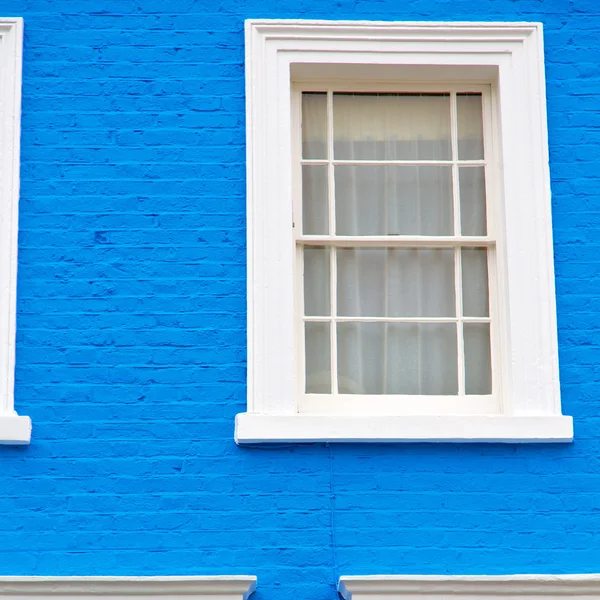 Notting Hill in London England alte Vorstadt und antike Mauer — Stockfoto