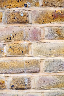 Londra doku eski duvar ve tuğla