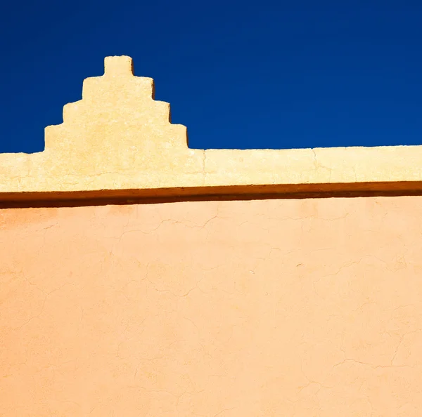 Moroccan old wall and brick in antique city — Stock Photo, Image