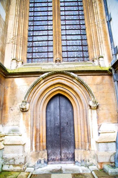 Abbazia weinstmister a Londra e marmo antico muro — Foto Stock