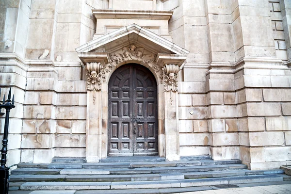 Sint-Pauluskathedraal in Londen Engeland oude — Stockfoto