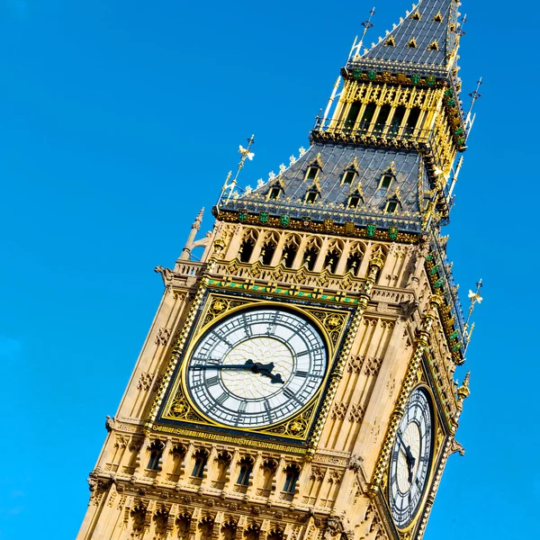 Big ben Londýn a historické staré město Anglie stavební — Stock fotografie