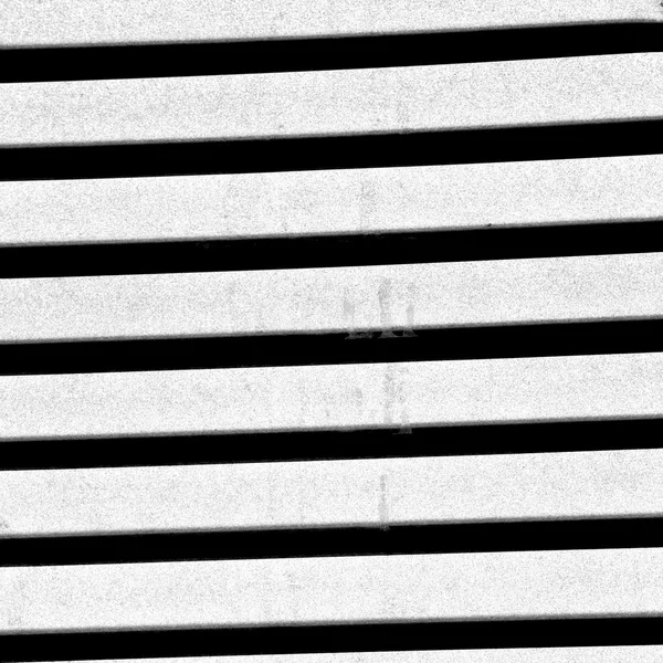 In europe italy milan old architecture and venetian blind wall — Stock Photo, Image