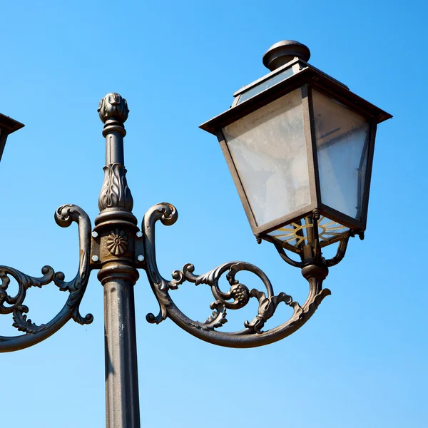 Europe in the sky of italy lantern and abstract illumination — Stock Photo, Image