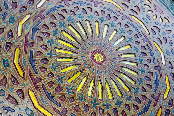 Лінія в Марокко Африки colorated підлоги керамічні реферат — стокове фото