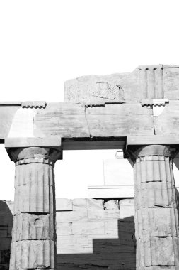  Atina Yunanistan eski mimari ve tarihi yerler bölümü