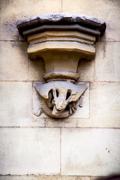 Historiska marmor och staty i london England — Stockfoto