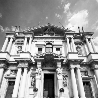 İtalya Avrupa'nın eski mimari bina milan din bir