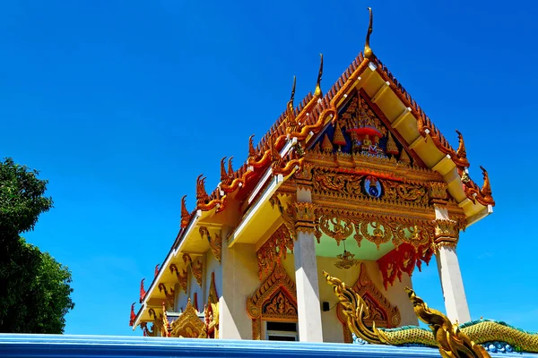 Kho samui bangkok na incisão da planta buddha — Fotografia de Stock