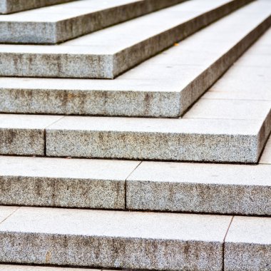 Londra eski adımları ve mermer eski çizgi 