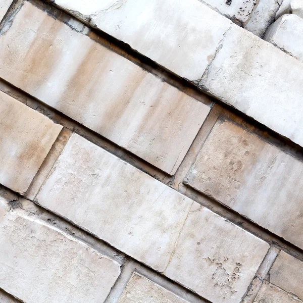En Londres textura abstracta de una antigua pared y ladrillo en ruinas — Foto de Stock