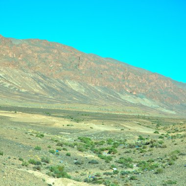 atlas kuru dağ Vadisi Fas Afrika bush  