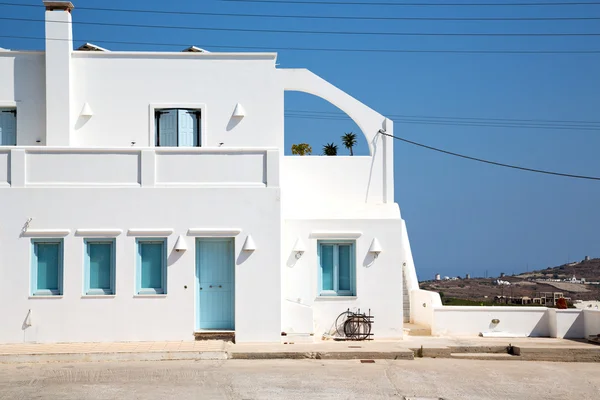Дом в santorini greece — стоковое фото