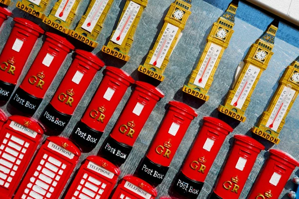 Souvenir i england london föråldrade box klassisk brittisk ikon — Stockfoto