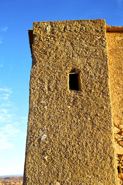 Afrika v histoycalu kaštanová modrá — Stock fotografie