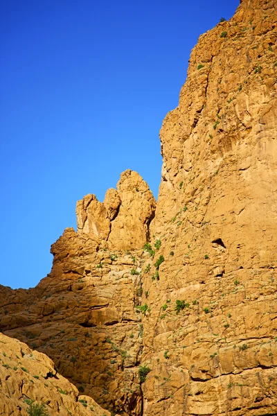 En todra africa marocco la montagne sèche — Photo