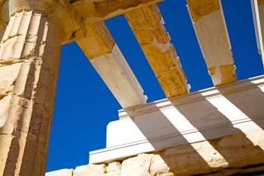 Parthenon ve tarihi eski mimari yerler