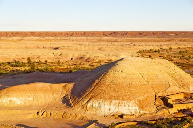 Afrika Fas eski inşaat ve histori tepe