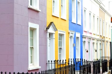 Notting Londra antika liliac duvar  