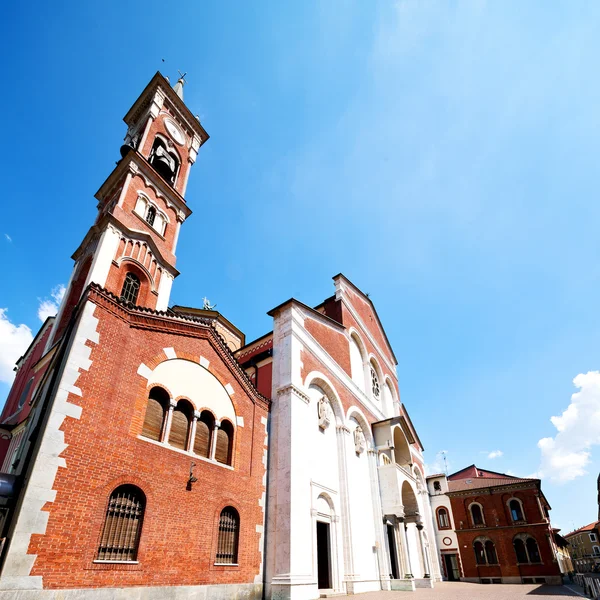 Exterior old architecture in italy europe milan religion — Stock Photo, Image