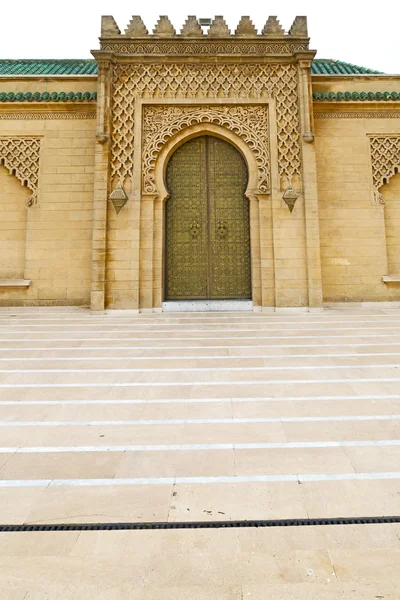 Chellah i Marocko Afrika gamla romerska dörr — Stockfoto