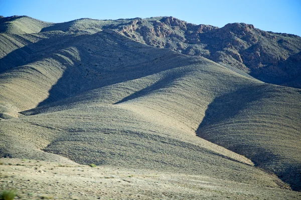 Valley hill   in   africa morocco — Stock Photo, Image