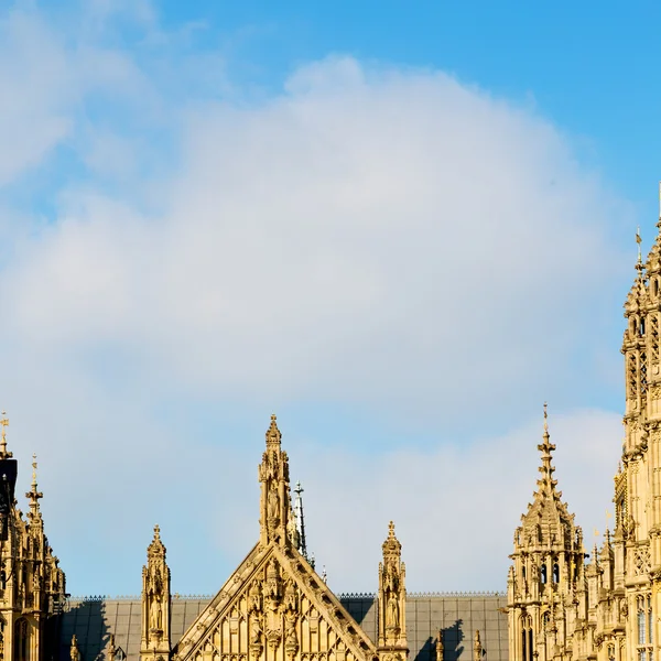 Londra eski tarihi Parlamento cam pencere structur içinde — Stok fotoğraf