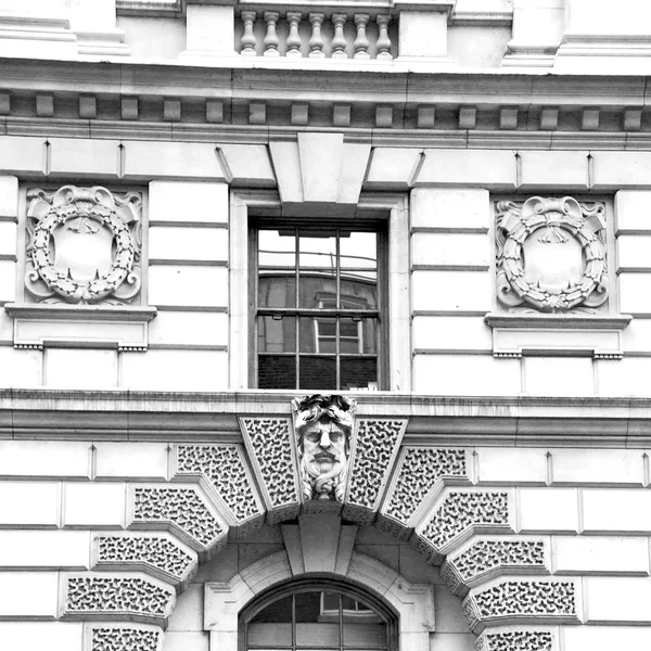 Arquitectura antigua en Inglaterra Londres pared de Europa y la historia — Foto de Stock