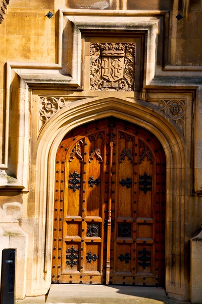 Parliament in london old   door and marble antique  wall — Stock Photo, Image