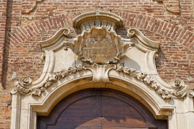  Kilise kapı İtalya lombardy sütun  