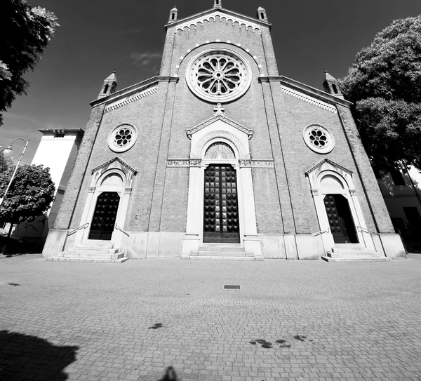 Bela arquitetura antiga em itália europa milan religião e — Fotografia de Stock