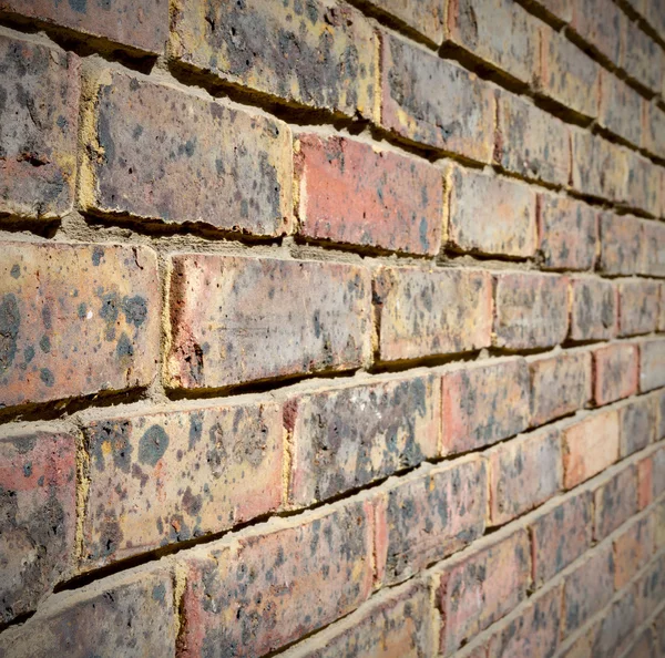 À Londres la texture abstraite d'un ancien mur et la ruine — Photo