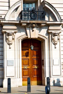 İngiltere'de Londra Avrupa'nın eski mimari duvar geçmiş