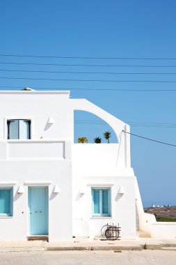 ev santorini Yunanistan Avrupa eski yapılar 