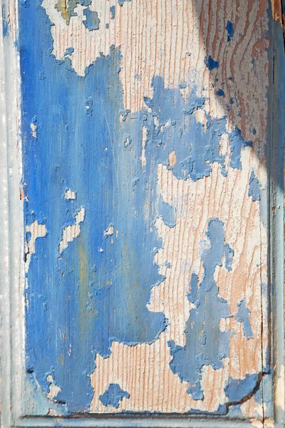 Greece home texture of a blue antique — Stock Photo, Image