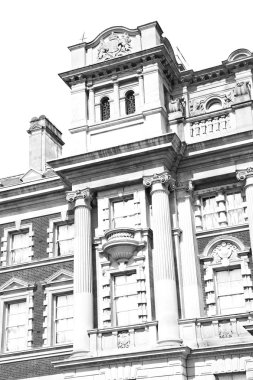 İngiltere Avrupa 'da eski inşaat Londra Duvarı antika ve aydınlık