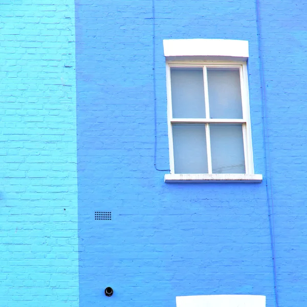 Notting Hill in London England alte Vorstadt und antike Mauer — Stockfoto