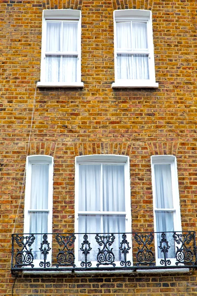 Notting hill bölgesinde Londra ve tuğla